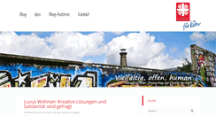 Desktop Screenshot of blog-caritas-koeln.de